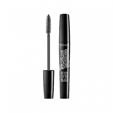 TUBE YOUR LASHES  EXTRA BLACK MASCARA - Divage